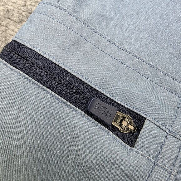 Figs Scrub Pants Womens Small Blue Gray Ombre Jogger Technical Collection Work - Picture 9 of 16